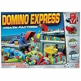 Goliath - Domino Express - Crazy Factory - Gioco di Costruzione - Fabbrica di Dominos - Circuito lungo 3,5 metri - Gioca da solo, in Famiglia o tra Amici - Da 6 Anni