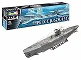 Revell- German Submarine Type IX C U67/U154 Kit di Modelli in plastica, Multicolore, 1/72, 05166