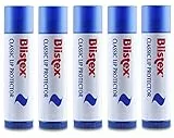 Blistex Classic, balsamo per labbra, confezione da 5 pezzi