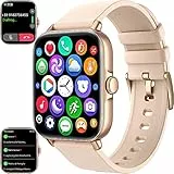 OWOup Smartwatch Donna Uomo Chiamate e Whatsapp Vivavoce con Assistente Vocale, Android iPhone 1.7' HD Schermo, Orologio Fitness e Salute, 28+ Sports, Contapassi, Monitor del Sonno, Impermeabile