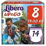 Libero UP&GO Pannolini Pants 8 (19-30kg.) 4 conf. da 14 pz. (Totale 56 pannolini)