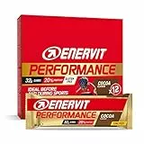 Enervit, Performance Bar Cocoa Gusto Cacao, Barrette Energetiche Senza Glutine