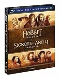 Lo Hobbit,Il Signore Degli Anelli (Box 6 Br) Trilogie Cinematografiche