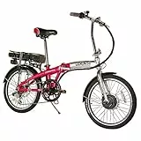 Swifty Liberte, 20inch Folding e Bike Unisex-Adult, Rossa, Taglia Unica