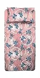 Stitch, Lenzuolo Letto Piazza E Mezza, Completo Letto, Lenzuolo Sopra, Lenzuolo Con Angoli, Federa, Rosa, Disney, 100 Percento Cotone, Prodotto Ufficiale