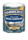 HAMMERITE Vernice protettiva in metallo, colore blu scuro, 750 ml