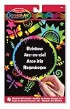 Melissa & Doug 15801 - Fogli di Disegni Scratch Art: Arcobaleno