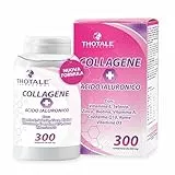 Collagene Idrolizzato 2000mg e Acido Ialuronico, 300 Compresse, Integratore Collagene, Acido Ialuronico, Coenzima Q10, Vitamina D3, Biotina, Zinco per Pelle, Ossa, Articolazioni e Capelli