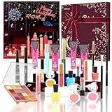 Calendario dell'Avvento Beauty 2023, Calendario Avvento Make-up, 24 Sorprese Beauty Set di Trucchi per Occhi, Viso, Labbra e Unghie, Calendario Conto alla Rovescia Natale Idea Regalo per Amanti, Amici