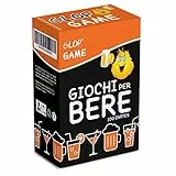 Glop Game - Giochi da Tavolo Adulti - Giochi Alcolici - Giochi di Carte Adulti - Giochi per Bere - Drinking Game - Regali Simpatici e Divertenti - Idee Regalo per Lei e Lui, per Natale, Amica, Amiche