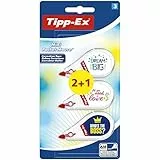 Tipp-Ex Mini Pocket Mouse, Correttore a Nastro, Fornitura Cancelleria Scuola e Ufficio, Confezione da 3 Unità