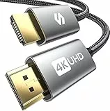 Silkland Cavo HDMI 2 Metri 4K, Cavo HDMI 2.0 18Gbps Supporto ARC, HDR, 3D, 4K@60Hz, 2K@144Hz, 1080P, Ethernet, Filo HDMI per TV, Soundbar, PC, Blu-Ray, PS4/5, Xbox One/360, Proiettore