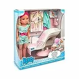 Nancy-Un Giorno Bambola di Parrucchiere Ricci Biondi, Sedia per Capelli, per Bellezza Estetica e Regalo per i Bambini dai 3 Anni, Multicolore, 700016650