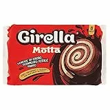 Motta Girella Spirale al Cioccolato, Senza Conservanti e Coloranti, con solo Aromi Naturali, Confezione da 8 Merendine, 8 x 35 g