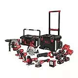 Milwaukee M18 FPP9A-555T Powerpack 9-delig 18V 5.0/5.5Ah in Packout™ Trolley + Box - 4933492524