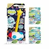 CRAZE INKEE Wand, bacchetta magica da bagno a forma di razzo, con 39 bathdrops di bombe da bagno per bambini, multicolore 44742