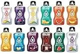 Bolero Drink Sticks 12 Bustine Mix 3 grammi 3 gr, 12 Gusti Diversi Assortimento alla Frutta Preparato Polvere Solubile Per Bevanda Fresca in Acqua, 36 grammi dolcificato stevia, 0.036 kilograms