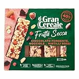 Grancereale Barrette Di Cereali Frutta Secca E Cioccolato Fondente, 120g