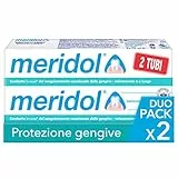 meridol Dentifricio Protezione Gengive 2 Confezioni da 75 ml| Combatte il sanguinamento e l'infiammazione gengivale |Protegge dalle recidive