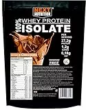 Proteine 100% Isolate WHEY V.B. 104 Gr 1000 Alto Contenuto Proteico Cacao Solo 0,18gr di Grassi 1,2gr di Carboidrati per dose Recupero Muscolare 90% Whey Protein in Polvere Prodotte in Italia