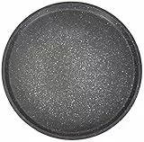 Aeternum Madame Petravera Teglia per Pizza Tonda, Alluminio, Grigio, 33x33x1,5 cm