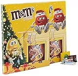 M&M's 2 Confezioni di M&M's Calendario Dell' Avvento Assortimento Misto, 2 Confezioni - 722 gr