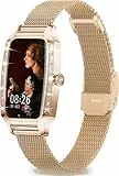 Efolen Smartwatch Donna Orologio Smartwatch Crystal per Donna con Contapassi Notifiche Messaggi Monitoraggio del Sonno Smart Watch Impermeabile IP68 per Android iOS