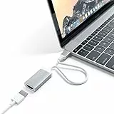 Satechi Adattatore Tipo-C in Alluminio HDMI 4K (60Hz) - Per M2/M1 MacBook Pro/Air, M2/M1 iPad Pro/Air, M2 Mac Mini, iMac M1 (Argento)