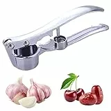 Pressa-aglio Spremiaglio Aglio Professionale Pressa Aglio in Acciaio Inox Schiaccia Cucina 5 in1 apriscatole in noce Snocciolatore Ciliegie raschietto per squame pesce apri bottiglia