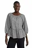 C&A Donna Blusa Nero/Bianco 50