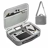 Aunis Borsa di immagazzinaggio per DJI Mini 3 Pro Drone Case Hard Shell Custodia da viaggio Compatibile con Mini 3 Pro Drone e Accessori, Custodia Mini 3 Pro Rc (A)