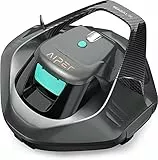 AIPER Seagull SE - Robot Piscina Senza Fili, Motore Dual-Drive, Avvio One-Click, AutoParcheggio, Ricarica Veloce, Durata Fino 90 min, Piscine Max 80 m, Gancio Recupero/2x Spazzole/2x Ruote, Grigio