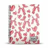 Oh My Pop! Globoniche-Quaderno a Quadretti DIN A4