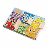 Melissa & Doug Pannello Sensoriale Bambini Giochi Da Tavolo 3 Anni In Su La Mia Casa Montessori In Legno