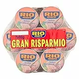 Rio Mare - Tonno all'Olio di Oliva, Qualità Pinne Gialle, 7 Lattine da 80 g