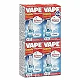 Vape Specialist antizanzare comune e tigre, Ricarica Liquida per antizanzare, 60 Notti X 4 Unità - 144 Ml