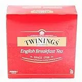 CONFEZIONE ENGLISH BREAKFAST TEA TWININGS Tè NERO 100 BUSTINE