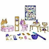 My Little Pony: Una Nuova Generazione, Royal Room Reveal di Princess Pipp Petals, Pony da 7,5 cm, Giocattolo rivelato dall'acqua per Bambine e Bambini