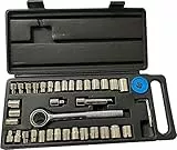 Kippen 1242DS - Set da 40 Pezzi di Chiavi a Bussola con Accessori.