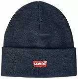 Levi's Oversized Batwing Beanie, Cuffia Uomo, Blu (Navy Blue 17), Taglia unica