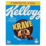 Kellogg's Choco Krave Cerali, Cioccolato al Latte, 410g