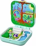 Polly Pocket- Cofanetto Foresta dei Giochi Polly Giocattolo per Bambini 4+Anni, Multicolore, GDK79