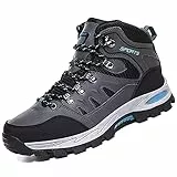 VTASQ Scarpe da Trekking Uomo Donna Arrampicata Sportive Impermeabili Traspiranti Passeggiate Stivali per Antiscivolo Sportive All'aperto Scarpe da Escursionismo A22Grigio 45EU