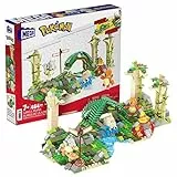 MEGA Pokémon Rovine Abbandonate nella Giungla, Set di Costruzioni con 464 Mattoncini e Pezzi Compatibili per Collegarlo ad Altri Mondi, Giocattolo e Regalo per Bambini 7+ Anni, HDL86