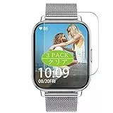 VacFun 3 Pezzi Pellicola Protettiva, compatibile con TAOMELY b82 1.69' Smartwatch Smart Watch Screen Protector Protezioni Schermo (Non Vetro Temperato)
