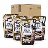 Milmil Bagnoschiuma, Fragranza Argan & Miele, Ricarica Universale Maxirisparmio, Dermatologicamente Testato pH 5.5-4 x 2000 ML