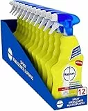 Napisan Spray Igienizzante Multisuperfici al Limone, Confezione da 12x750 ml di Igienizzante Spray Potere Sgrassante per l'Igiene delle Superfici della Cucina