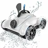 WYBOT Robot per Piscina, pulitore Automatico per Piscina con Potente Pulizia, con Due Motori Motori, IPX8 Impermeabile…