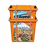 BRIO Set Deluxe con Binari, include Tunnel Azione Smart Tech Sound, BRIO Wolrd Ferrovie, 91 Pezzi, Gioco Interattivo, Età Raccomandata 3+, ‎33977