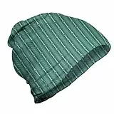 ABAKUHAUS Teal Verde Berretto Cappello Unisex, Gem Come Le Forme di Design, Morbido per Tutte Le Stagioni Escursionismo e attività All'aperto, Teal Pallido Verde Acqua e del Mare Verde